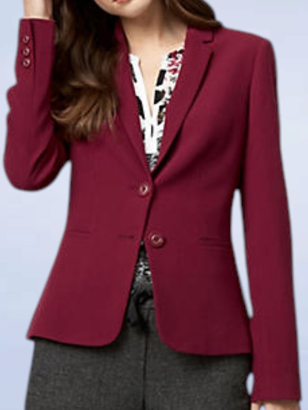 Le Chateau Red Blazer - Size Medium